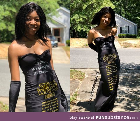 Star Wars Evening Dress (Happy May 4th)