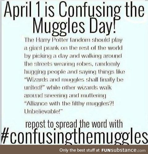 SPREAD THE WORD POTTERHEADS