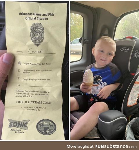 Arkansas game wardens are giving citations to kids now smh