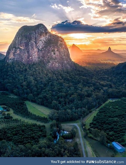 Glass house mountains, qld australia!