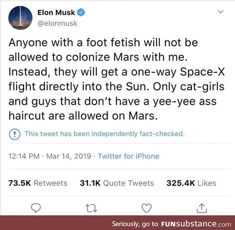 Elon Musk out here doing favors