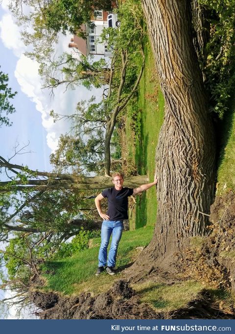 Storm damage in Iowa