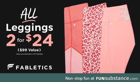 Tired of overpaying for leggings? Never pay more than $100 for leggings again! Try