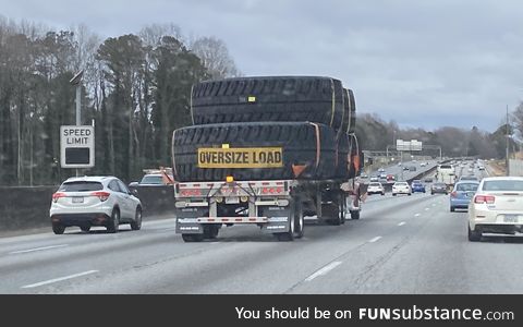 Truck with some big ass tires