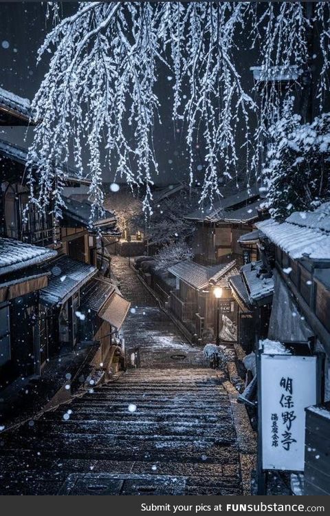 Winter in Japan