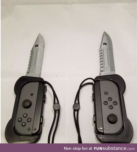 The nintendo switchblade