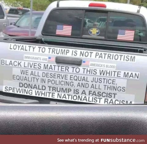 Man driving his truck in Florida