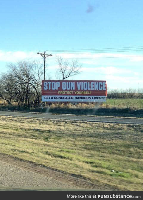 Stop gun violence.