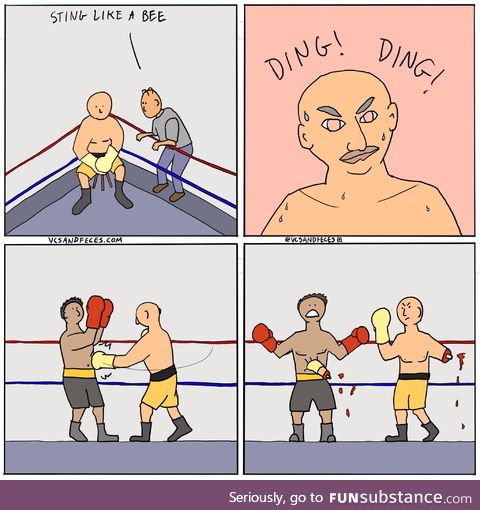 Sting like a bee [oc]