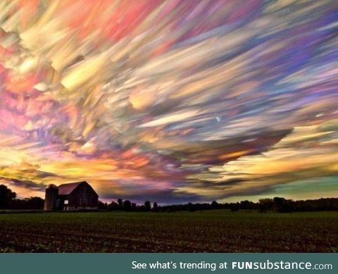 Timelapse photo of hundreds of sunsets