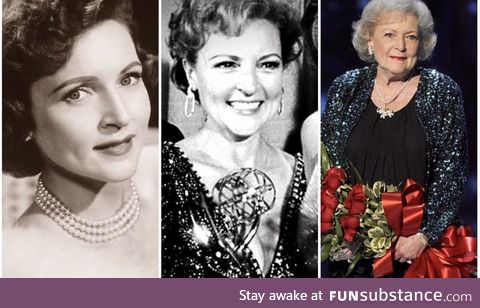 Turns 99 today. Betty White is young at heart, beautiful and funny