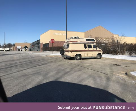 Uncle Rico was at Wally World today