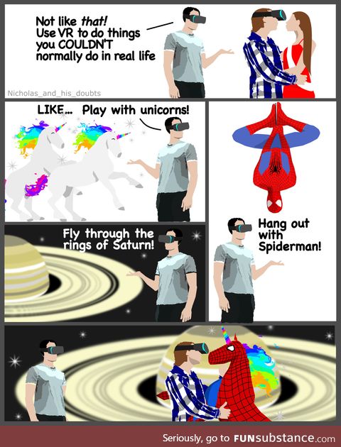 Virtual reality [OC]