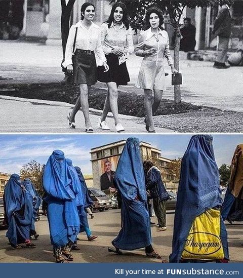 Afghanistan 1973 vs 2016