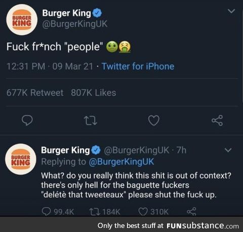 BK ain't got no chill