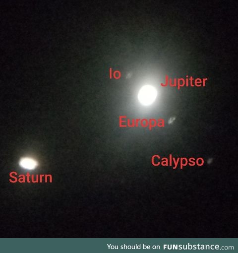 Jupiter and Saturn