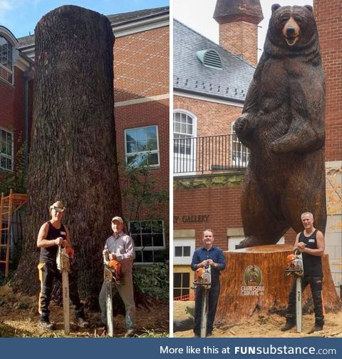 18 foot kodiak bear by Paul Waclo