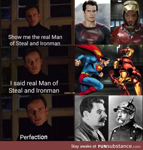 The Real Man of Steal and Ironman