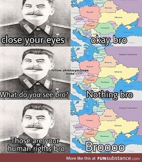 Stalin was a meanie