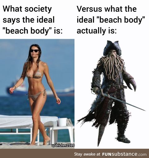 Reject bikinis. Embrace cursed captains