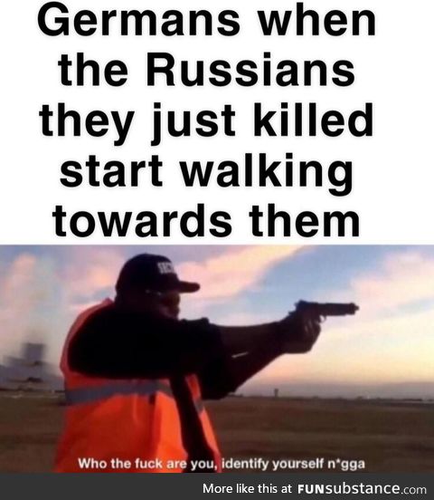 Silly Germans, Russians can't die