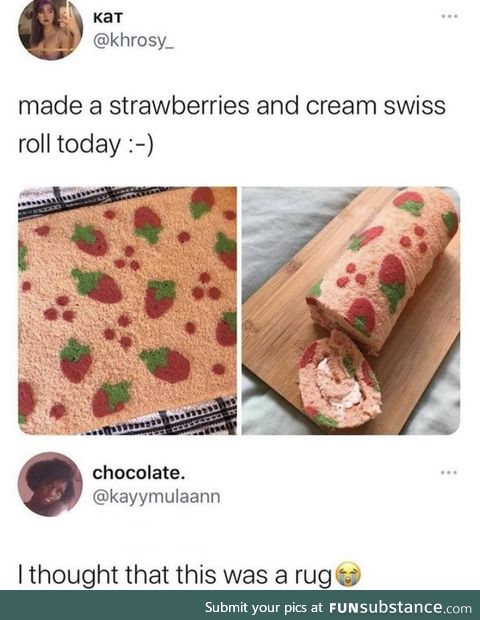 Duel purpose swiss rolls