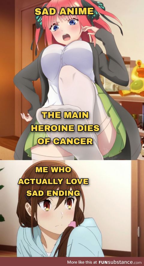 Sad ending is better imo