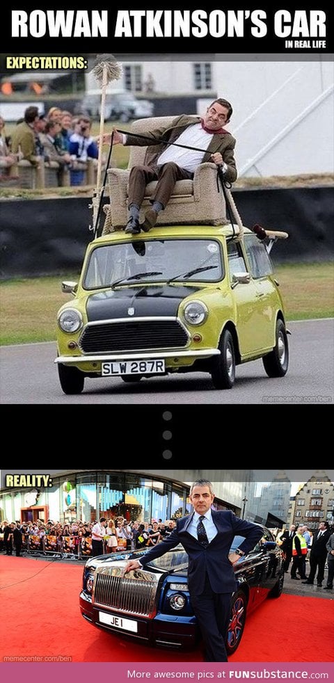 Mr bean's car