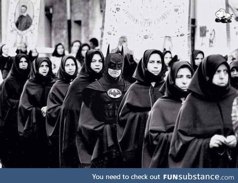 A group of Nuns waits for the evening prayer, 1960