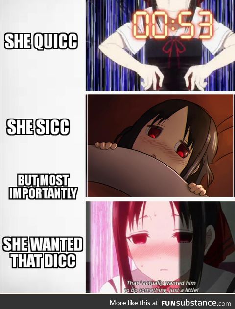 Kaguya sama need it