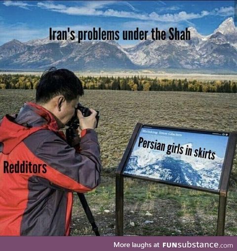 Damn Iranians living on top of our oil