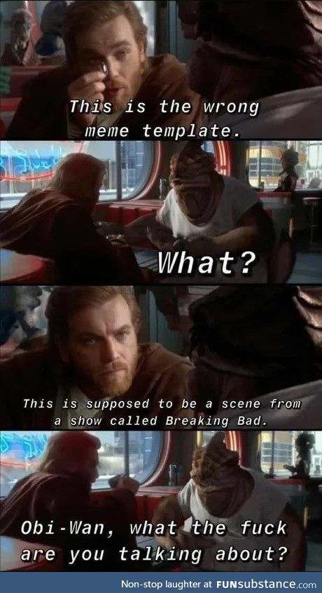 Breaking Bad and Obi-Wan have the same syllable flow