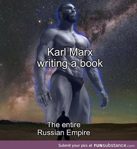 On May 5th, 1818, Karl Marx was born. Made a meme about it because no one else did