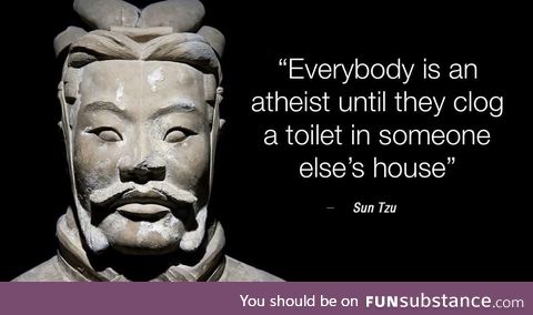 One of the wise teachings of Sun Tzu