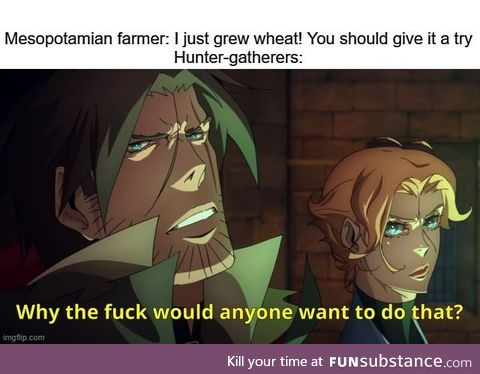 Farming? Wheat a load of bullshit