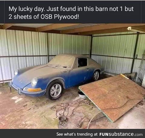 What a barn find!