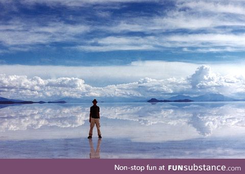 Salar d'Uyuni - can't you just imagine licking it?