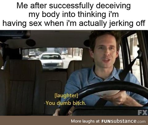 Don't jerk off while driving