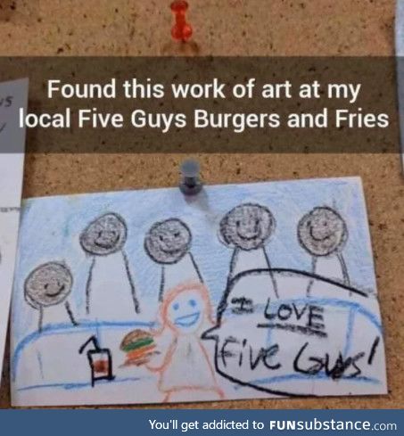 Five guys in a nutshell