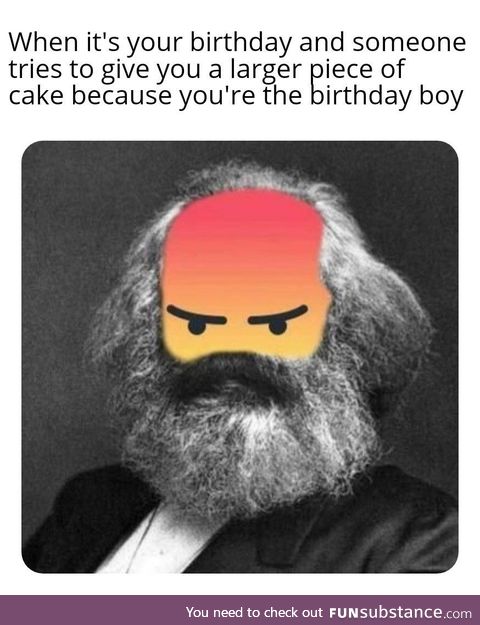 Happy birthday to Karl Marx!