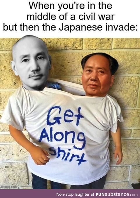 Mao and Chiang; It's a sitcom in the making