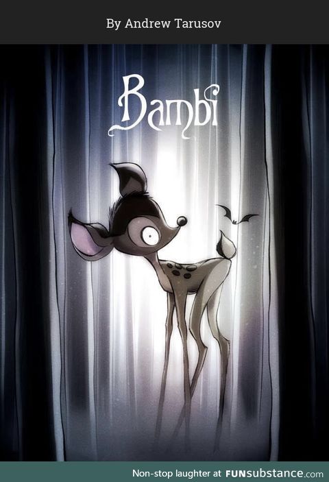 If Tim Burton Directed Disney Movies