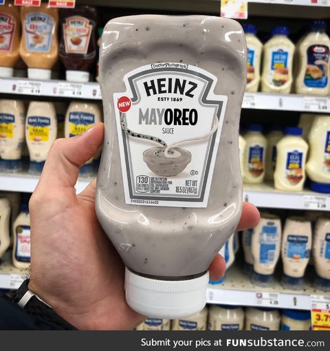 Another interesting combo from the great minds at Heinz