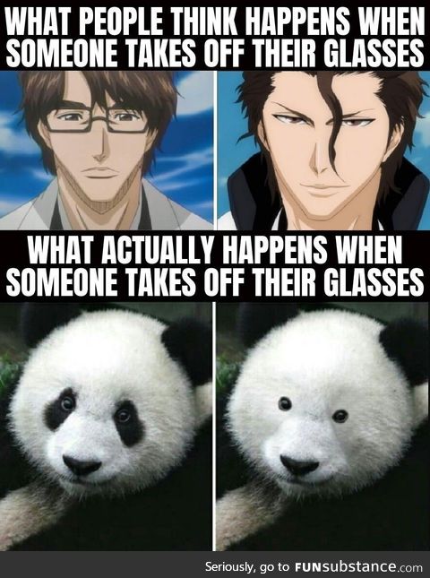 Glasses users understand