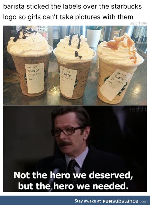 Barista hates cringe