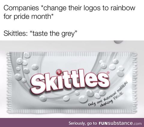 “Taste the gay”