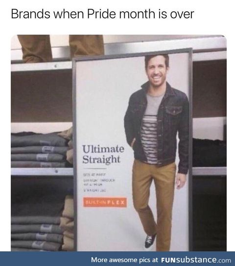 Not just straight