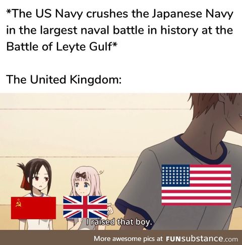 The United States inherited Britain’s naval prowess