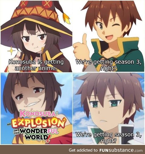 A new konosuba anime?