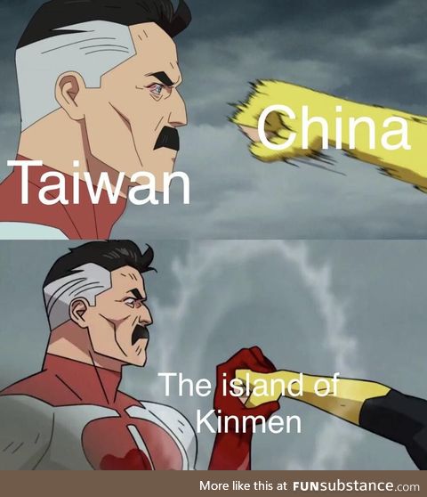 Back when China actually tried to invade Taiwan